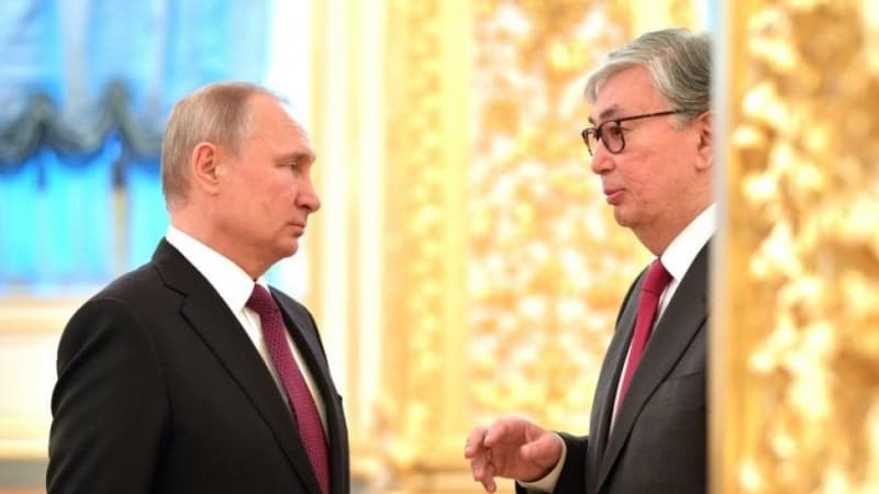 Putin Tokayevlə danışdı: KTMT-nin ölkədən çıxarılması müzakirə edildi