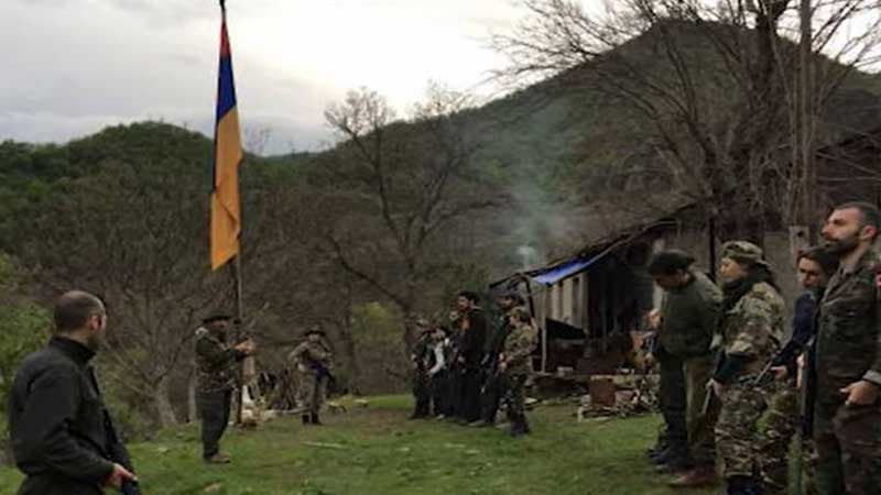 Erməni terror təşkilatı Xankəndidə filial açır (VİDEO)
