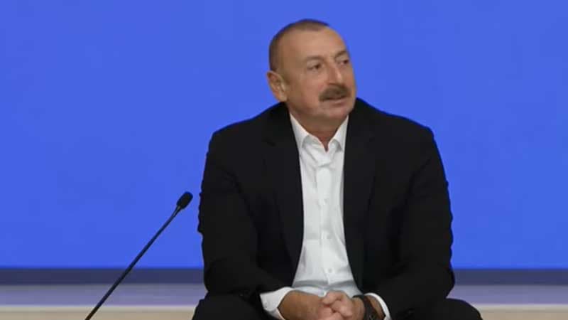 Prezident Polad Həşimovun qızı ilə danışarkən kədərləndi (VİDEO)