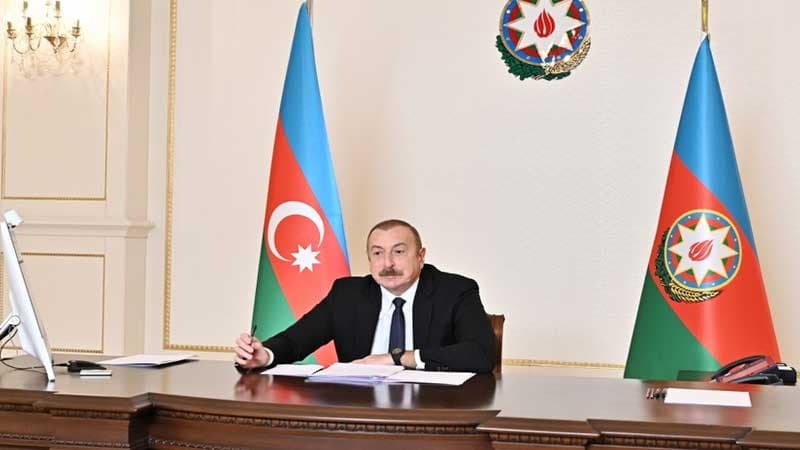 İlham Əliyev, Makron, Paşinyan və Şarl Mişelin  iştirakı ilə videoformatda görüş keçirildi