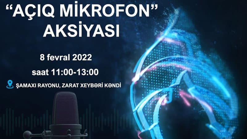 "Azəriqaz" Şamaxıda "Açıq mikrofon" aksiyası keçirəcək