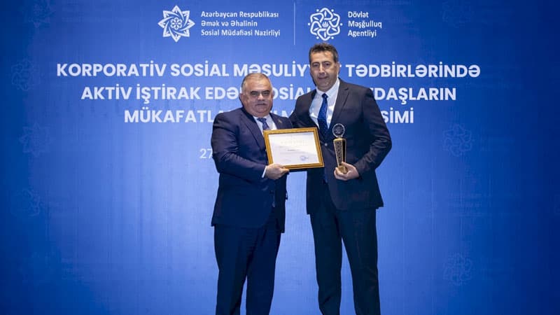 “Al Market” Əmək və Əhalinin Sosial Müdafiə Nazirliyi tərəfindən mükafatlandırıldı (FOTOLAR)