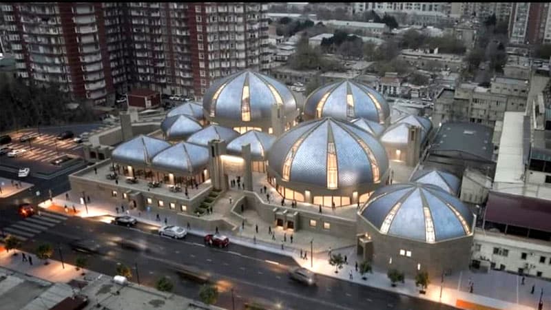 Bakının məşhur "Şərq Bazarı" belə olacaq (FOTOLAR)