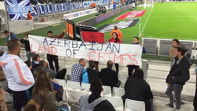 "Daşnaksütyun" “Marsel” - “Qarabağ” oyununda təxribat törətdi - UEFA-ya şikayət (VİDEO)