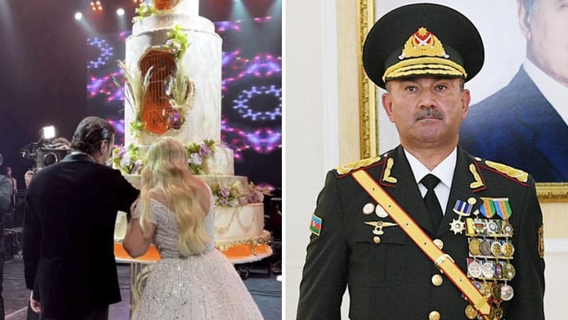 Ziya Məmmədovun qardaşı oğlu generalın qızı ilə ailə həyatı qurdu