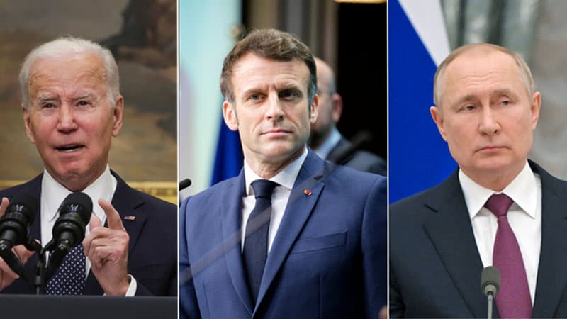 Putin və Bayden Makronun təklifini qəbul etdi