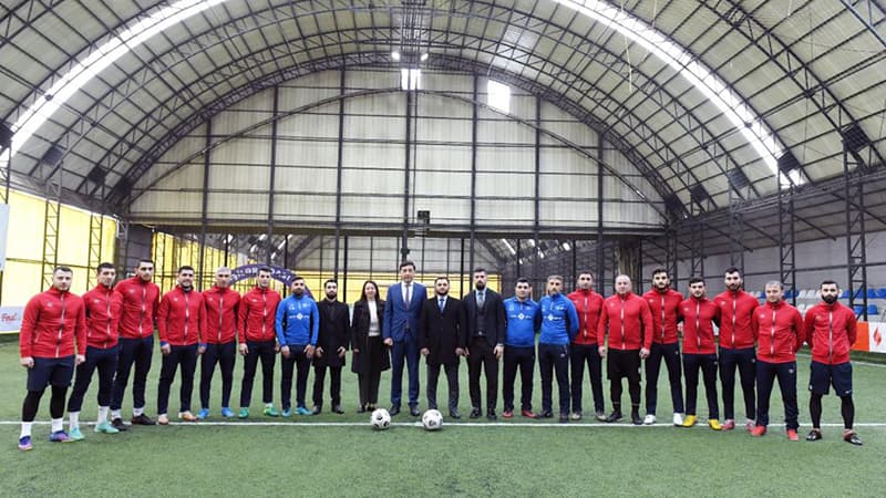 Fərid Qayıbov Mini-Futbol Federasiyasının fəaliyyəti ilə maraqlanıb