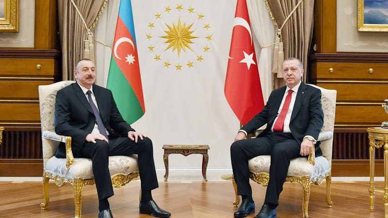 İlham Əliyevlə Ərdoğan Ermənistanla münasibətləri və Ukraynanı müzakirə etdi