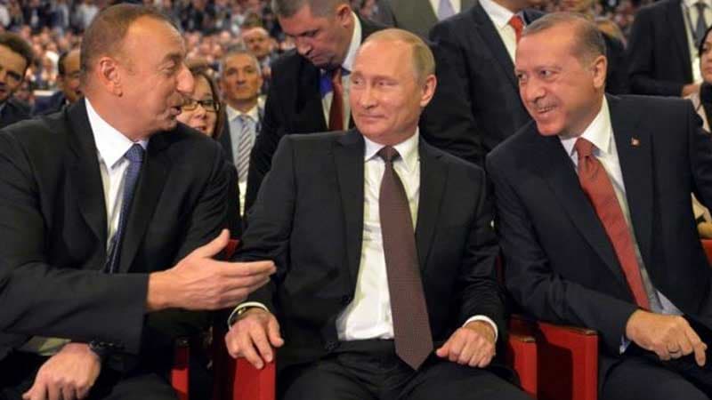 Əliyev Moskvadaykən Ərdoğan ona və Putinə zəng edib