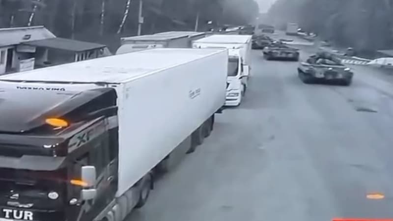 CNN: Tanklar Ukrayna ərazisinə Belarusdan daxil oldu (VİDEO)
