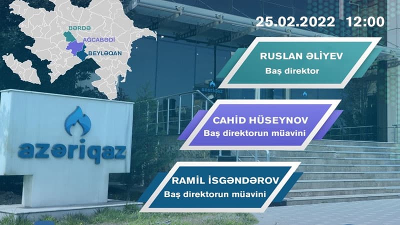 “Azəriqaz” rəhbəri onlayn qəbul keçirəcək