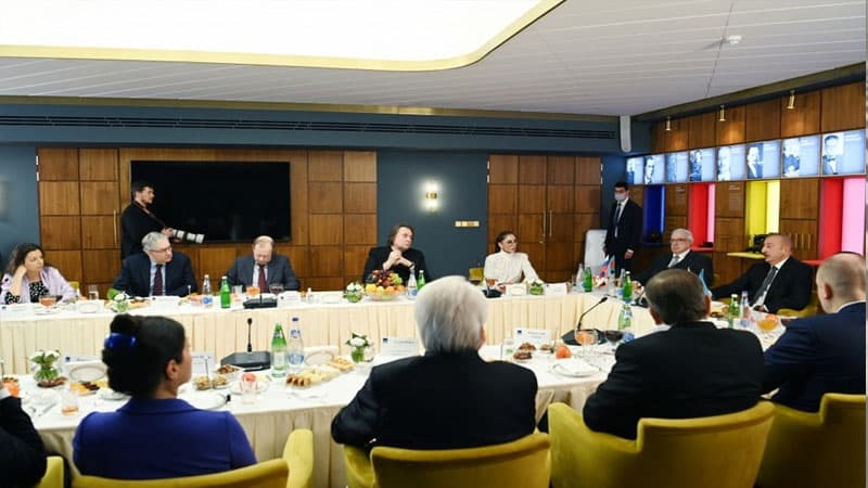 Prezident TASS agentliyində Rusiyanın aparıcı KİV-lərinin rəhbərləri ilə görüşdü (MÜSAHİBƏ)