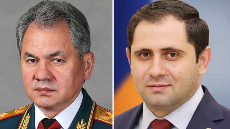 Moskvada Rusiya və Ermənistan müdafiə nazirləri arasında görüş keçirildi