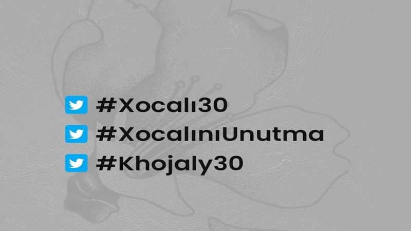 "Twitter"də #Xocalı30 həştəq kampaniyası