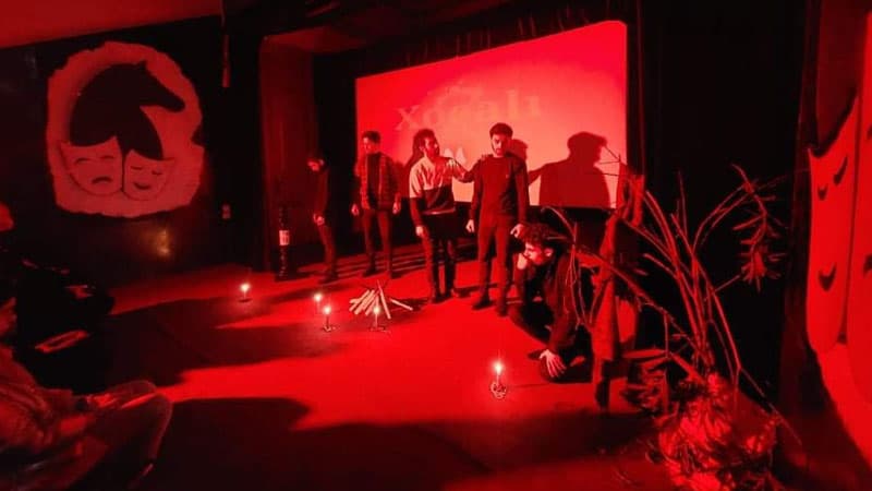Şah Mat Teatrında Xocalı faciəsi anıldı (FOTOLAR)