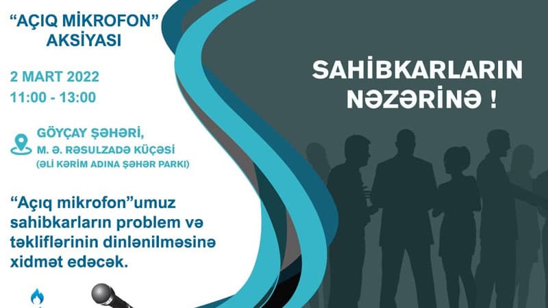“Azəriqaz” rəhbərliyinin Göyçay sakinləri ilə görüşü olacaq