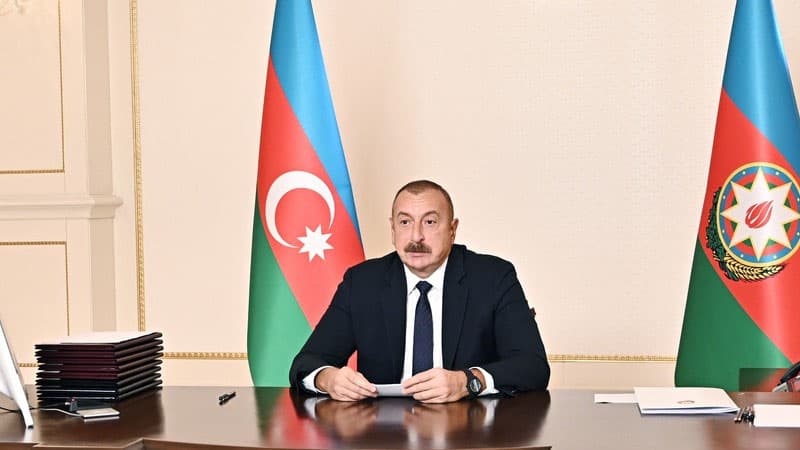 Prezident Rumıniyanın energetika nazirini videoformatda qəbul etdi (FOTO/YENİLƏNİB)