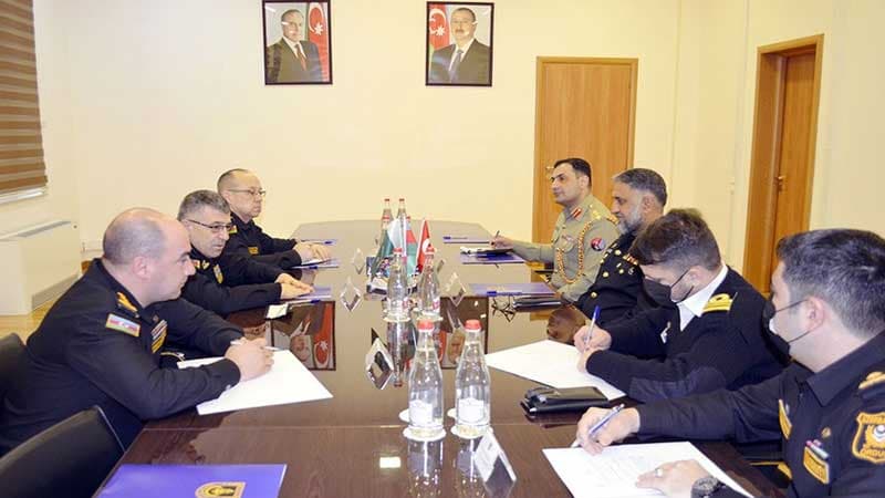 Pakistanın nümayəndə heyəti Azərbaycan Hərbi Dəniz Qüvvələrində oldu (FOTO)