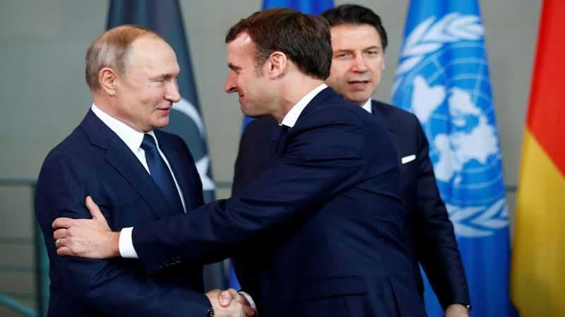 Putin Makrona Ukraynanı tam ələ keçirəcəyini bildirib - BFMTV