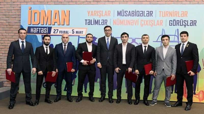 Bu idmançılara  üçotaqlı mənzillərin orderləri təqdim olundu (FOTO)
