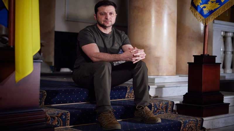 Zelenski Ərdoğanla növbəti danışığından yazdı