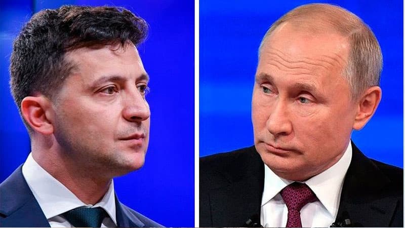 Ukrayna Prezidentinin Ofisi Zelenski və Putin görüşü barədə məlumat yaydı