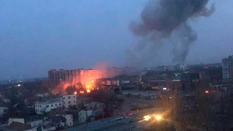 Ukrayna ordusu Nikolayev aeroportunu geri qaytardı