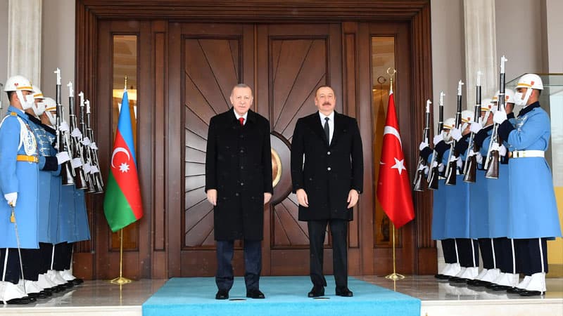 Ankarada Azərbaycan və Türkiyə prezidentləri arasında görüş keçirilidi (FOTO/YENİLƏNİB)