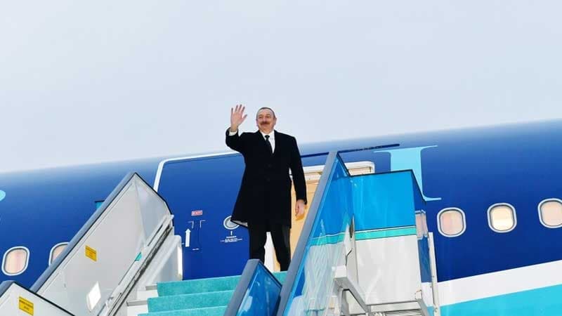 Prezident İlham Əliyevin Türkiyəyə işgüzar səfəri başa çatdı (FOTOLAR)