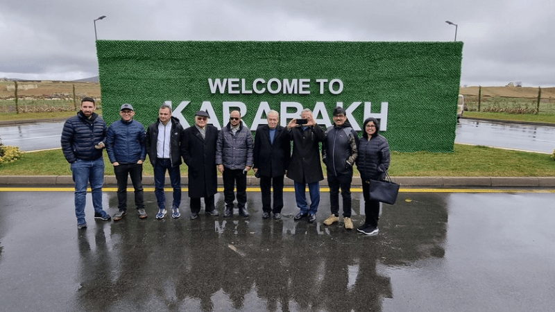 İƏT ölkələri jurnalistlərinin assosiasiya üzvləri Füzuliyə səfər ediblər (FOTO)