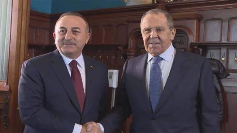 Çavuşoğlu ilə Lavrovun görüşü başladı