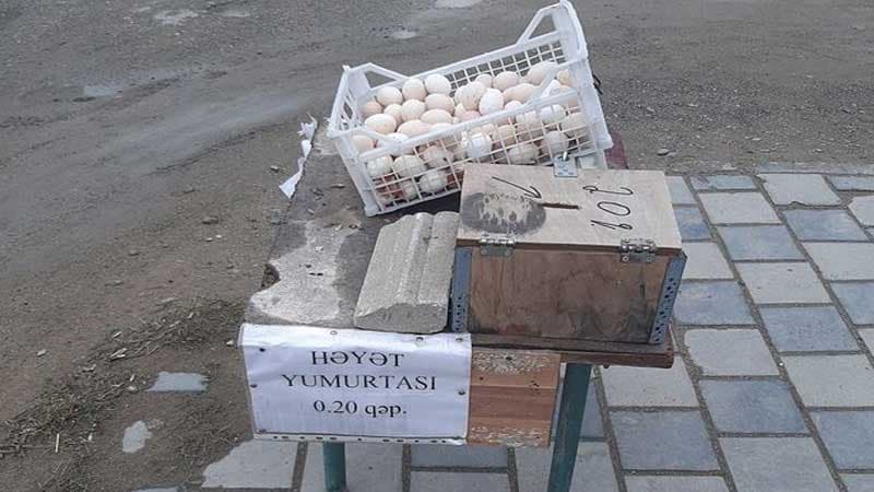 Bakıda avropasayağı küçə alveri (FOTO)