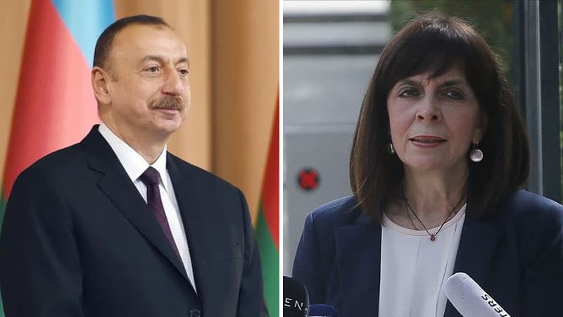 İlham Əliyev Yunanıstan Prezidentinə məktub göndərdi