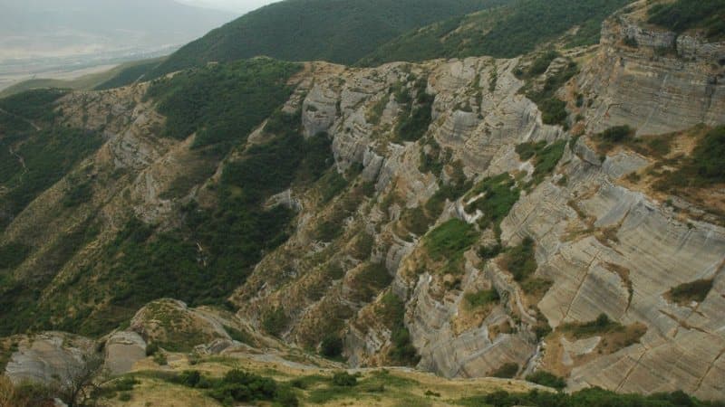 Fərrux dağından Pirilər kəndi belə görünür (FOTO)