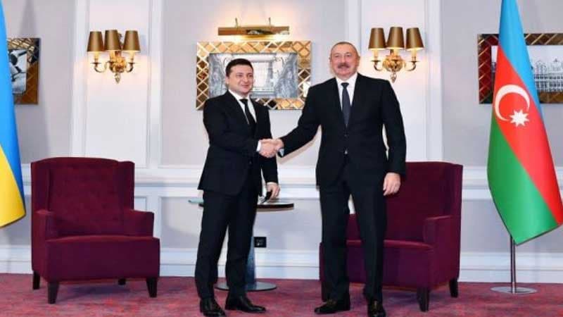 Zelenski humanitar yardıma görə Prezident İlham Əliyevə təşəkkür etdi