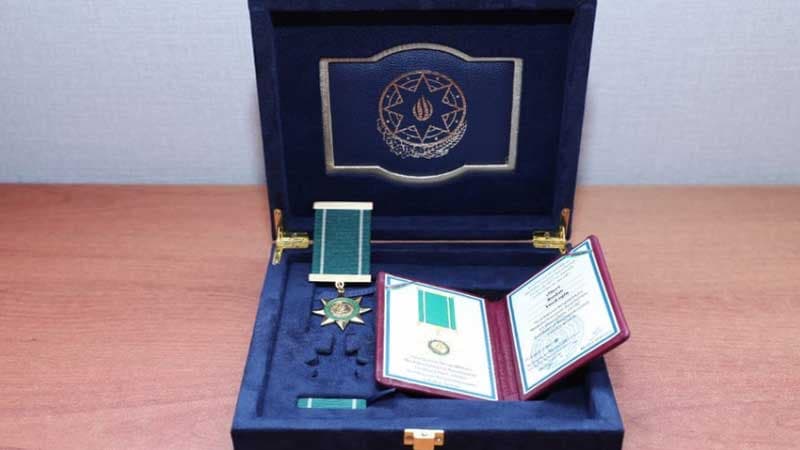 "Azəriqaz" İB-nin baş direktoru Ruslan Əliyev təltif olundu