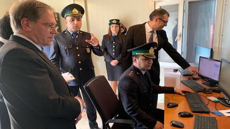 ABŞ səfiri Astara sərhəd keçid məntəqəsinə baş çəkdi  (FOTO)