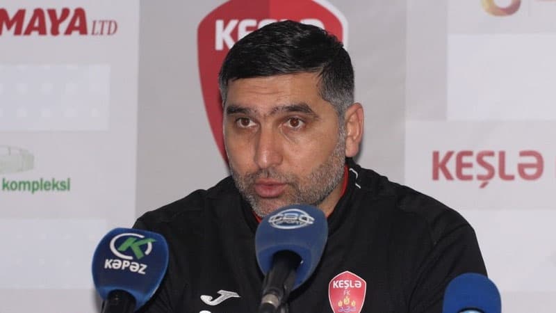 "Keşlə"nin baş məşqçisi hakimlikdən şikayətləndi