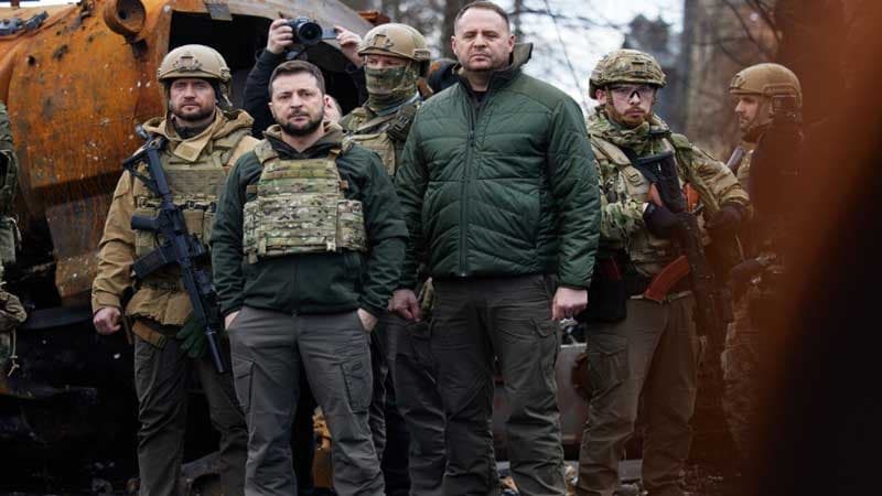 Zelenski: "Ukraynada dinc əhalinin qətli soyqırımı kimi tanınacaq"