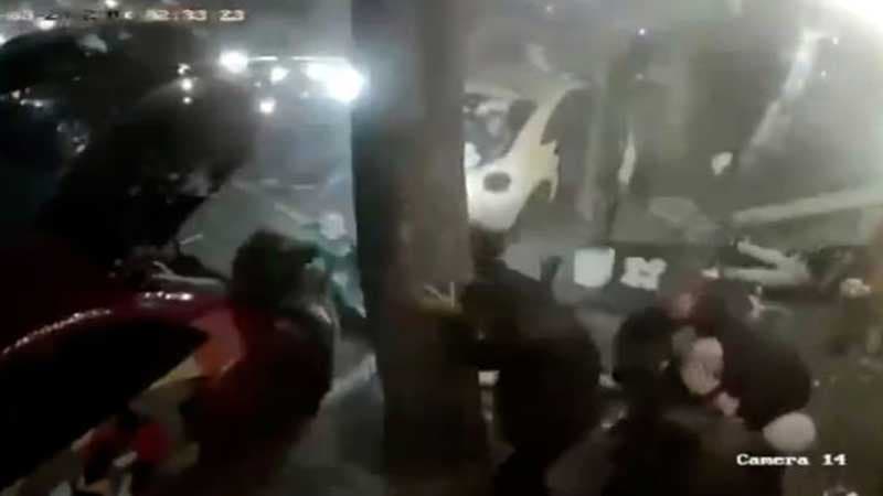 “Location” gecə klubundakı partlayışın görüntüləri (ANBAAN VİDEO)