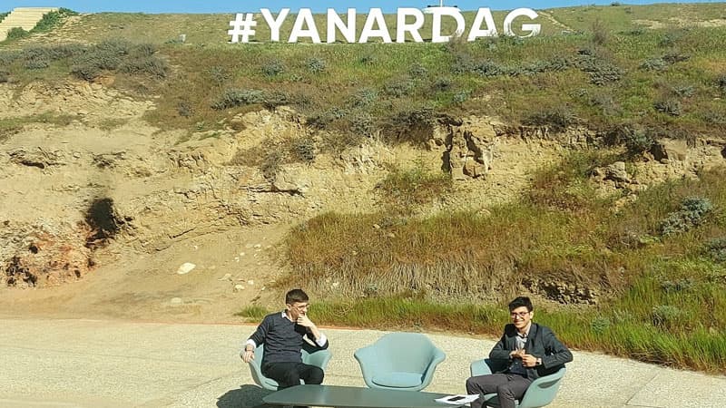 Fəlsəfə və “Yanar dağ” bir arada (FOTO)