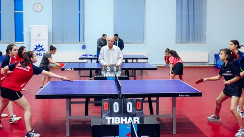 Stolüstü tennis üzrə Azərbaycan birinciliyi başlayır