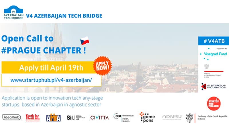 "Glorri" startapı V4-Azerbaijan Tech-Bridge-in Varşava Bölümün qalibi oldu