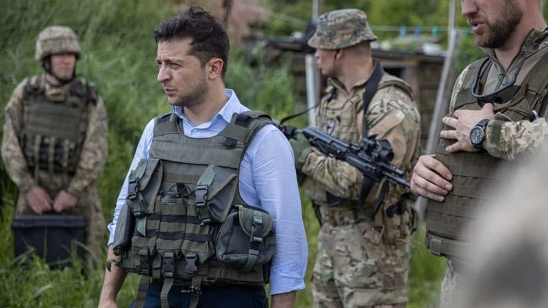 Zelenski Ukrayna ordusunun itkilərini açıqladı