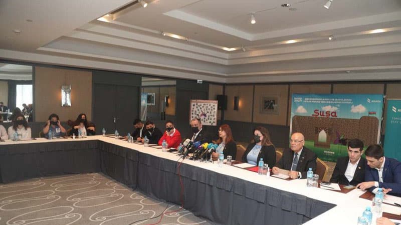 AMADA "Qəhrəmanların və dahilərin izi ilə təmiz qələbələrə doğru" adlı tədbir keçirdi
