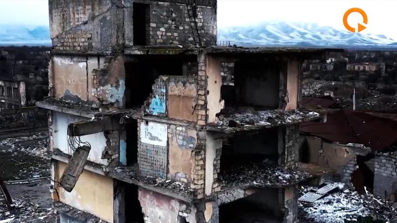 Çılpaq paylaşımlara uduzan Qarabağ xarabalıqları... (VİDEO)