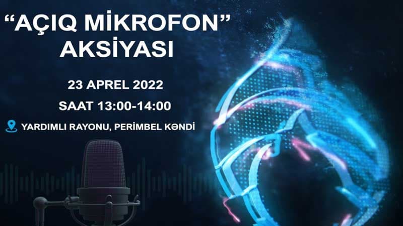 "Azəriqaz"ın növbəti “Açıq mikrofon”u Yardımlıda qurulacaq