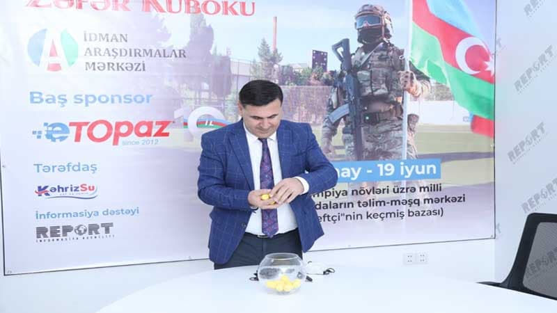"Zəfər Kuboku"nun püşkü atıldı (FOTOLAR)