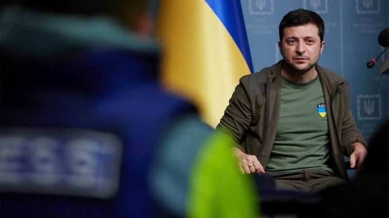 Zelenski rusların arzusunu ifadə etdi: “Unitaz oğurlamaq və ölmək”