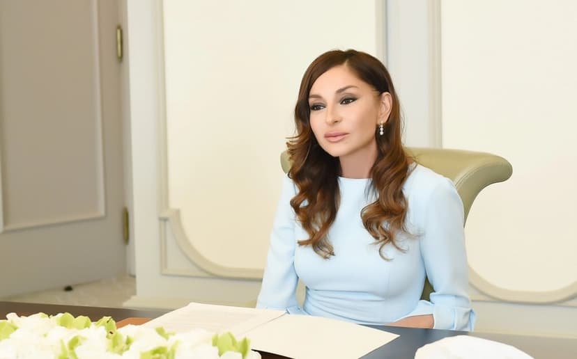 Mehriban Əliyeva İtaliyadan paylaşım etdi (FOTO)